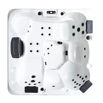 Spabad Svenska Bad Idre 36 Jets med Lock och Spatrappa