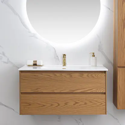 Tvättställsskåp Bathlife Lättsam Natur