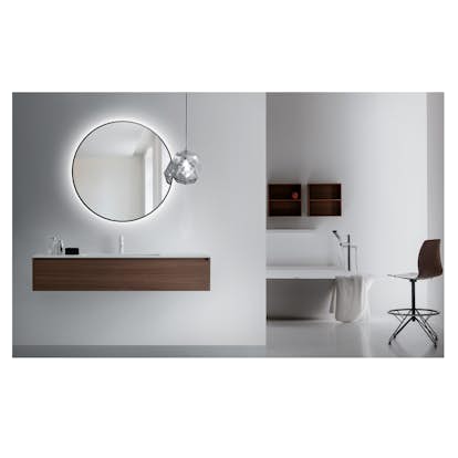 Spegel Bathlife Spira med LED Belysning