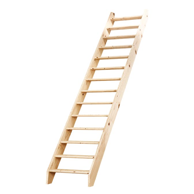 Lofttrappa Dolle Normandie utan Räcke