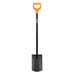 Spade Fiskars Solid Halvrund Metall