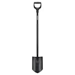 Spade Fiskars Comfort Spetsig Svart