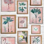 Tapet Fresco Tropical Frame