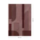 Fototapet Art For The Home Eighties Bordeaux 280x200 cm