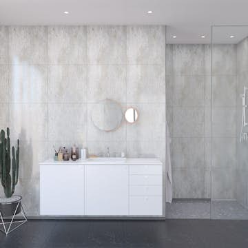 Våtrumsskiva Fibo Cracked Cement 2204-LM6060S