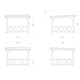 Paviljong Palmako Lenna 8,3 m2 Set 301