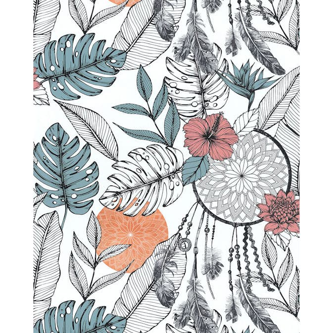 Tapet Lutéce Attrape Reves Orange 11201505