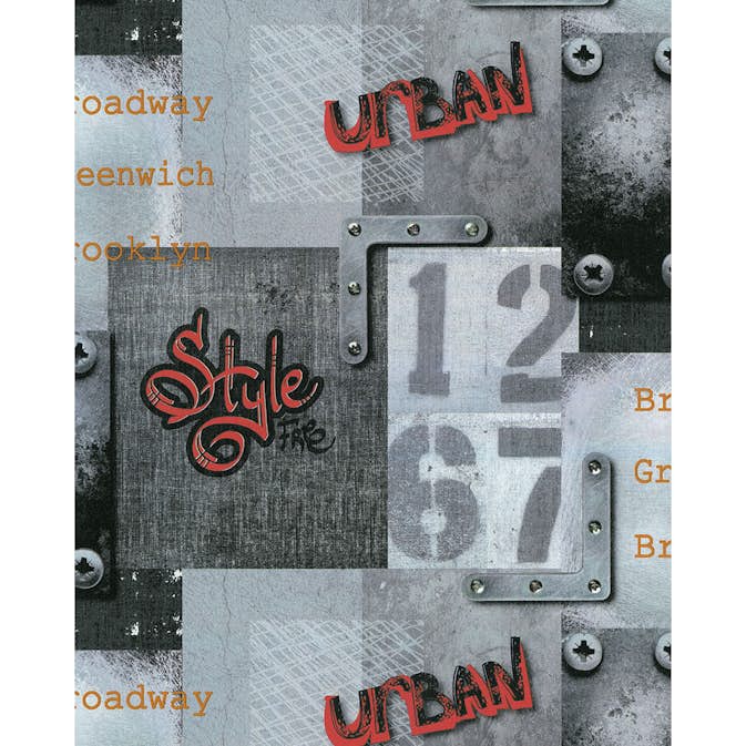 Tapet Lutéce Urban Style Rouge 11201710