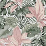 Tapet Superfresco Easy Indra Weiss/Grun Non Woven, Mönstrad