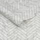 Tapet Contour Marble Chevron Tile Vit