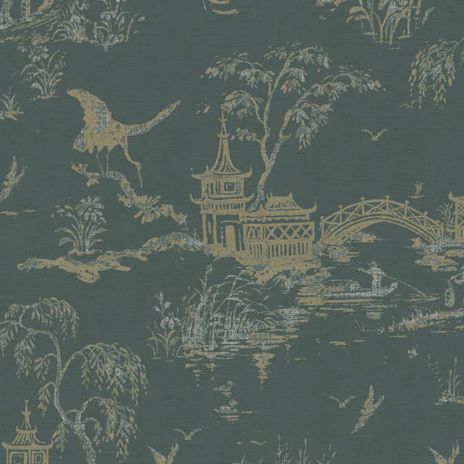 Tapet Superfresco Easy Gaia Grön/Blå