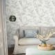 Tapet Laura Ashley Forstyhia Steel