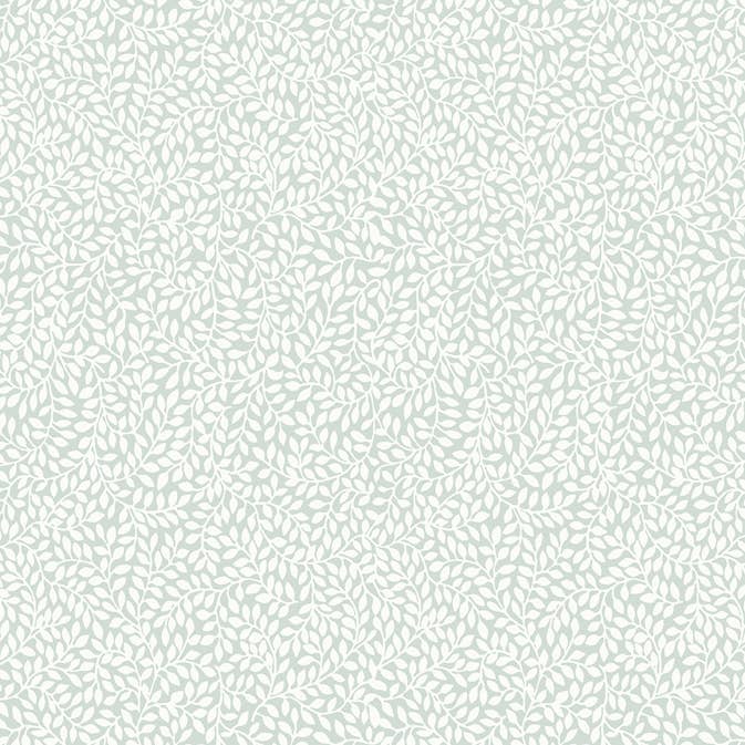 Tapet Laura Ashley Little Vines Enteneier Blå