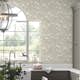 Tapet Laura Ashley Magnolia Grove Naturel 113353 EasyUp, Mönstrad Flerfärgad