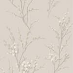 Tapet Laura Ashley Pussy Willow Dove Gra
