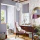 Tapet Laura Ashley Wild Meadow Pale Iris