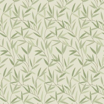 Tapet Laura Ashley Willow Leaf Hedgerow 113364 EasyUp, Mönstrad Flerfärgad