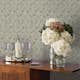 Tapet Laura Ashley Willow Leaf Hedgerow 113364 EasyUp, Mönstrad Flerfärgad