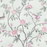 Tapet Laura Ashley Eglantine Eau de Nil 113371 EasyUp, Mönstrad Flerfärgad