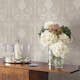 Tapet Laura Ashley Josette 113378 EasyUp, Mönstad Vit