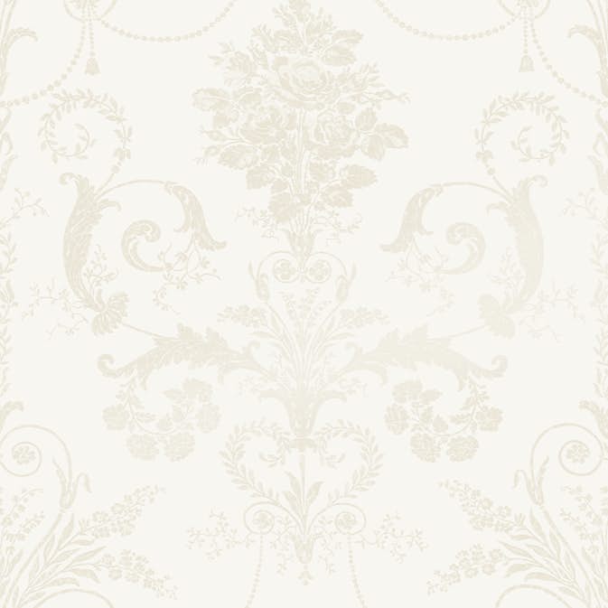 Tapet Laura Ashley Josette Vit