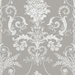 Tapet Laura Ashley Josette Steel 113383 EasyUp, Mönstrad