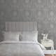 Tapet Laura Ashley Josette Steel 113383 EasyUp, Mönstrad