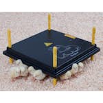 Värmetak Willab för Kycklingar 40x40 cm