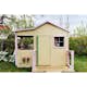 Lekstuga Jabo Lara 4,5 m² Trästuga med Sadeltak