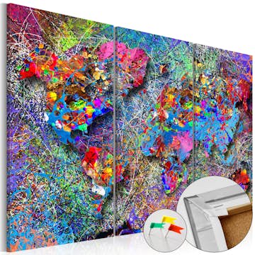 Anslagstavla Arkiio Colourful Whirl