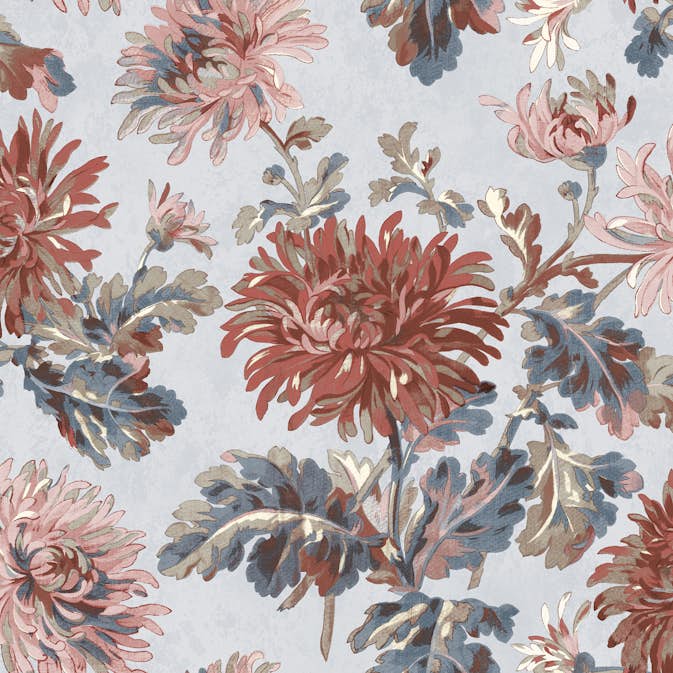 Tapet Laura Ashley Maryam Crimson