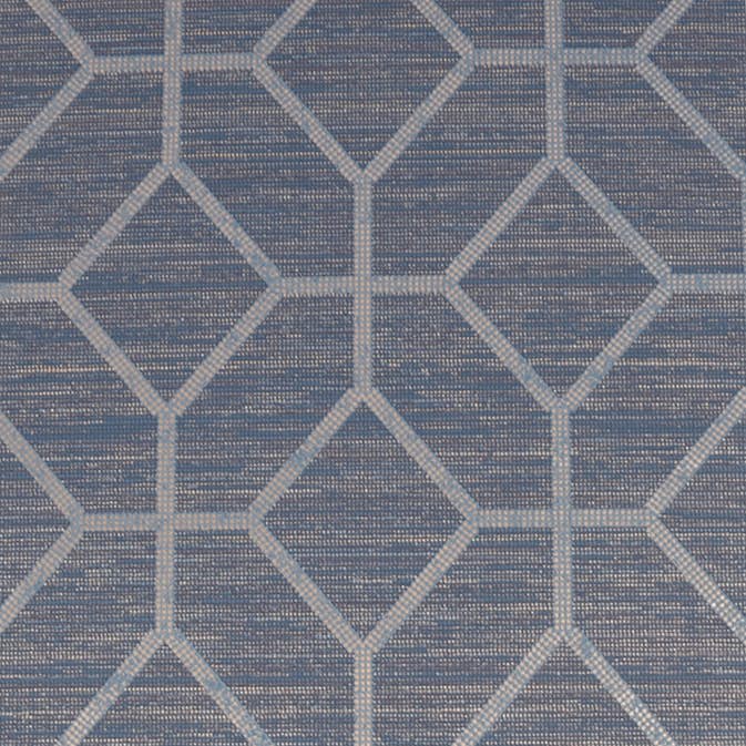 Tapet Boutique Asscher Geometrisk Sapphire