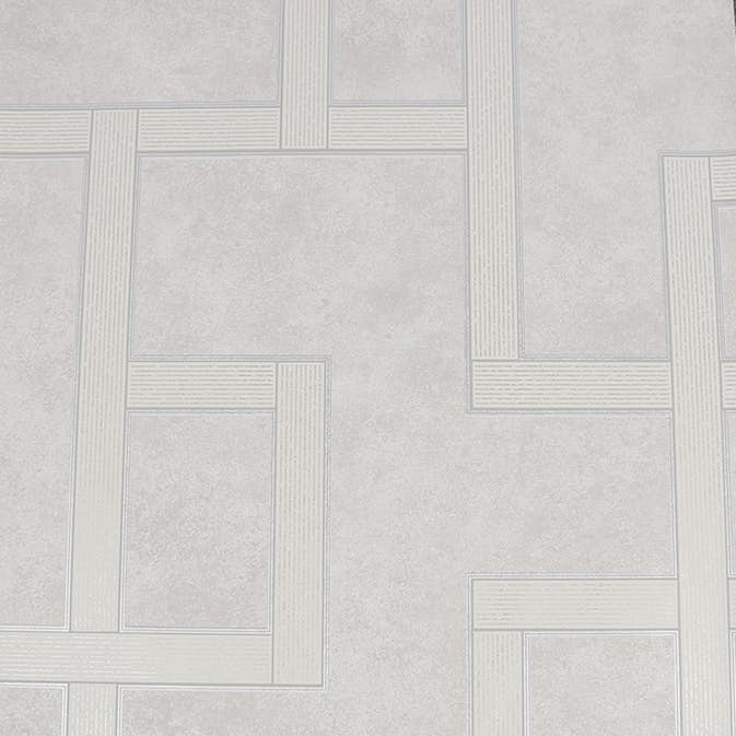 Tapet Boutique Gilded Greek Key Pearl