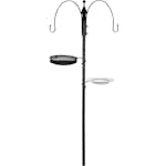 Fågelmatarstation Nelson Garden Svart