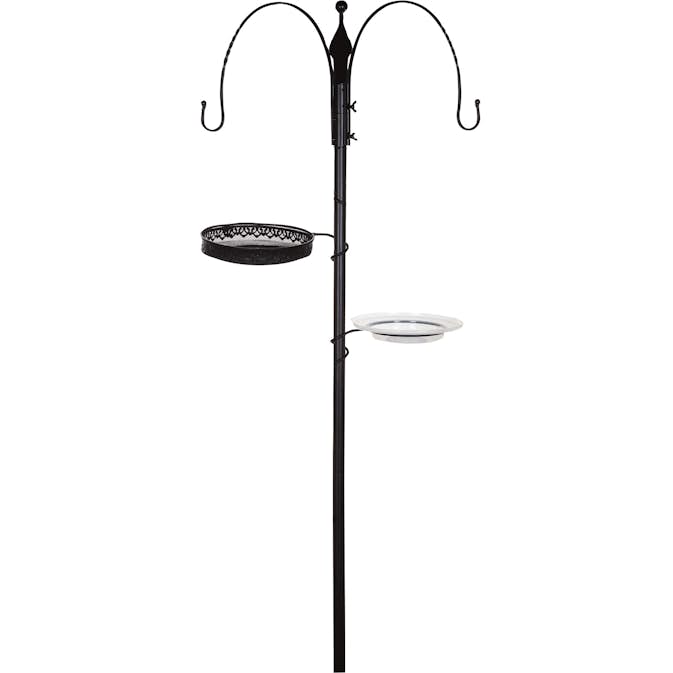 Fågelmatarstation Nelson Garden Svart