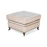 Fotpall Manor House Chesterfield Deluxe Sammet