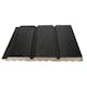 Bastupanel CENT STP 15x95x2400 Gran Bastuskyddad Svart