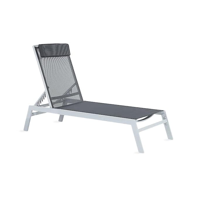 Solsäng Comfort Garden Catania Ii 66-190 cm Svart Utomhus