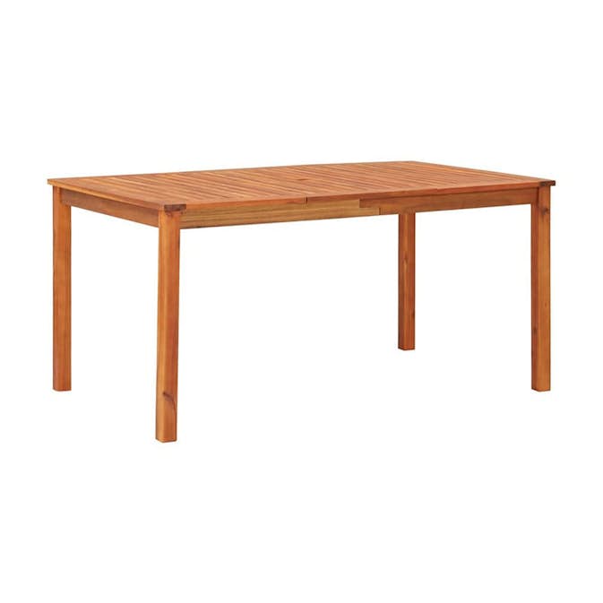Trädgårdsbord VidaXL Skogsljusa 90x150 cm