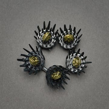 Manschett Gnosjö Konstsmide Guldkotte 7-pack