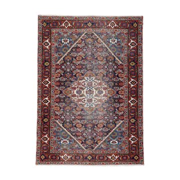 Persisk Matta Arkiio Tabriz Vintage Original Ull 110x155