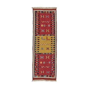 Persisk Nålmatta Arkiio Quchan Kelim Exklusiv 60x192