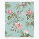 Tapet NEXT Birds & Blooms Duck Egg
