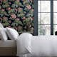 Tapet NEXT Birds & Blooms Navy