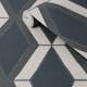 Tapet NEXT Optical Triangle Navy