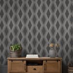 Tapet NEXT Optical Triangle Grey