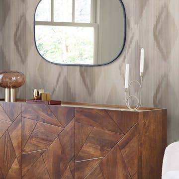 Tapet NEXT Abstract Ikat Neutral