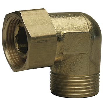 Vinkelanslutning Uponor Fluvia Utv/Löpmutter