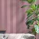Tapet Laura Ashley Lille Pearlescent Stripe Mulberry Purple 118477