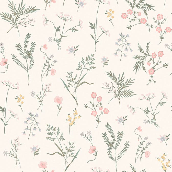 Tapet Laura Ashley Crosswell Coral Rosa 118480